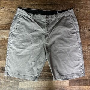 Volcom Frickin Modern Stretch Shorts - Gray